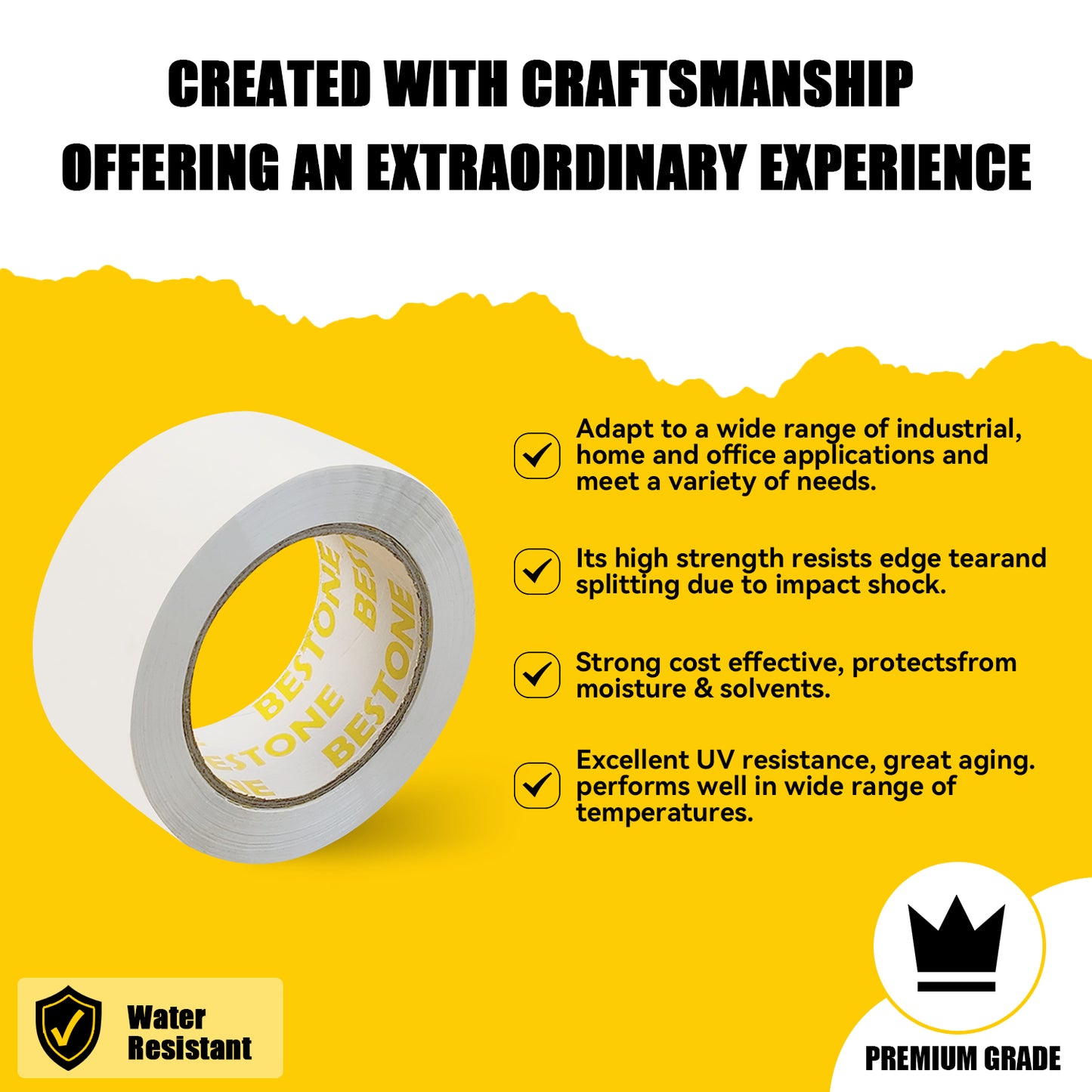 3" Clear Tape - 1 Roll - 60 Yards