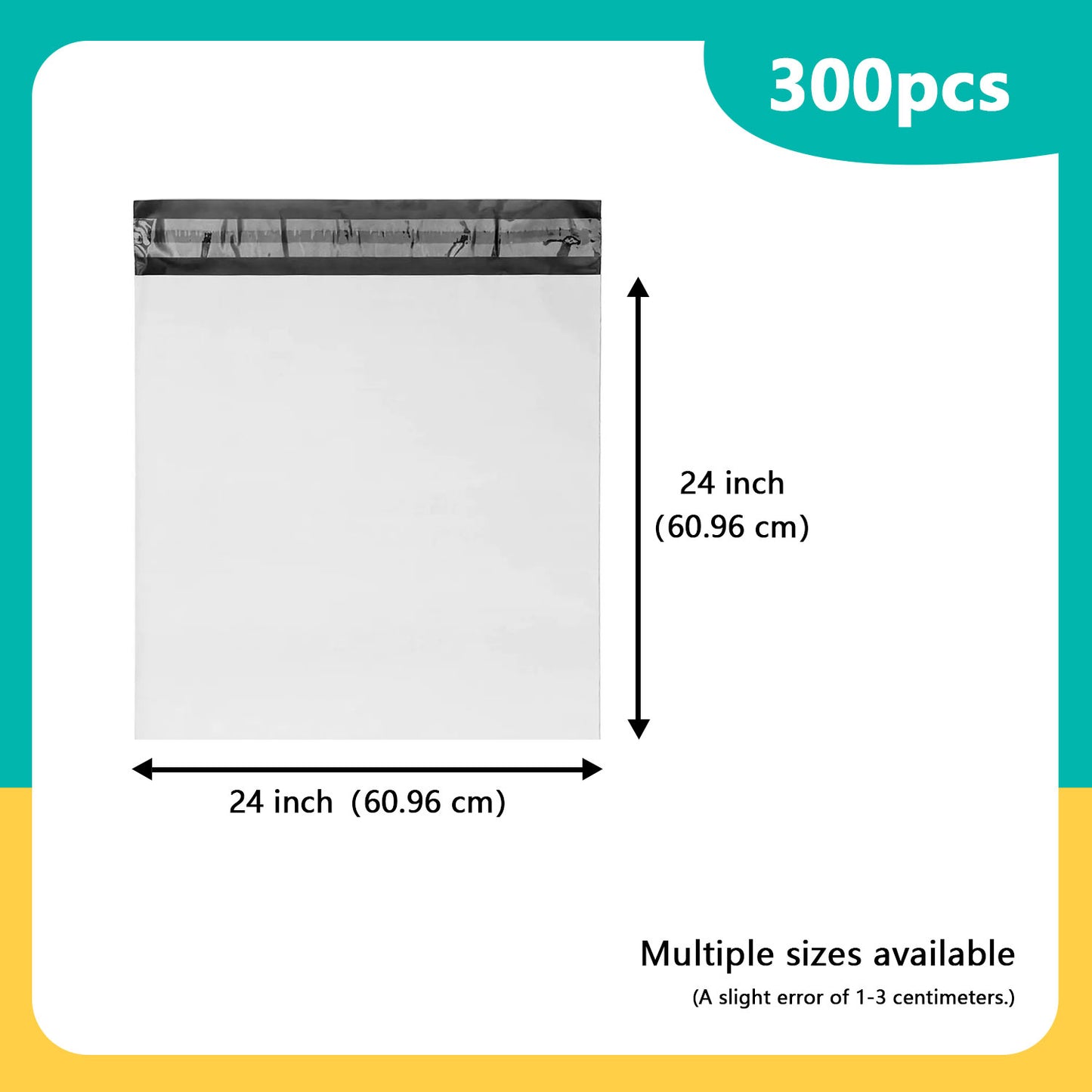 Tear-Proof Poly Mailer 1000 Pcs