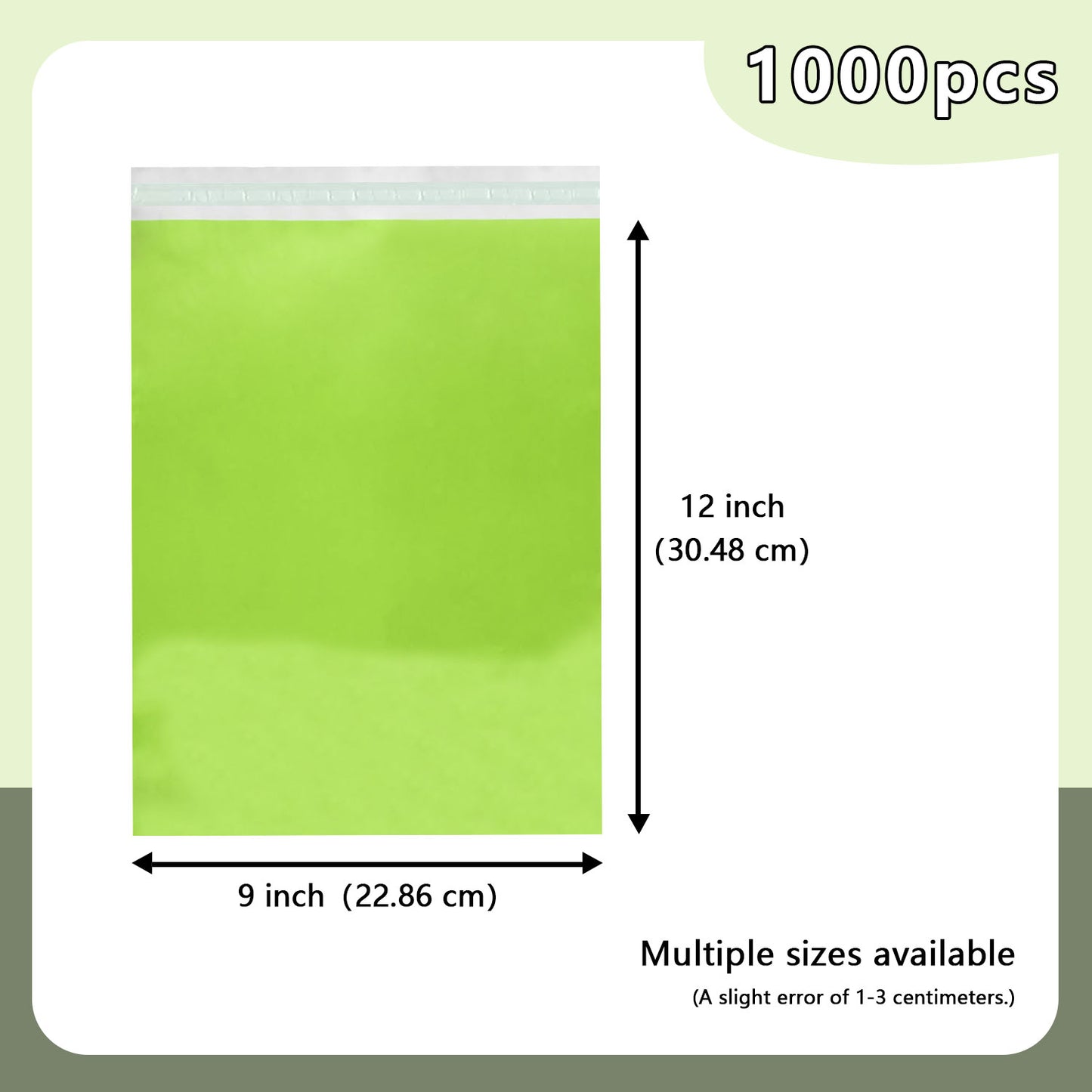 Tear-Proof Poly Mailer 1000 Pcs