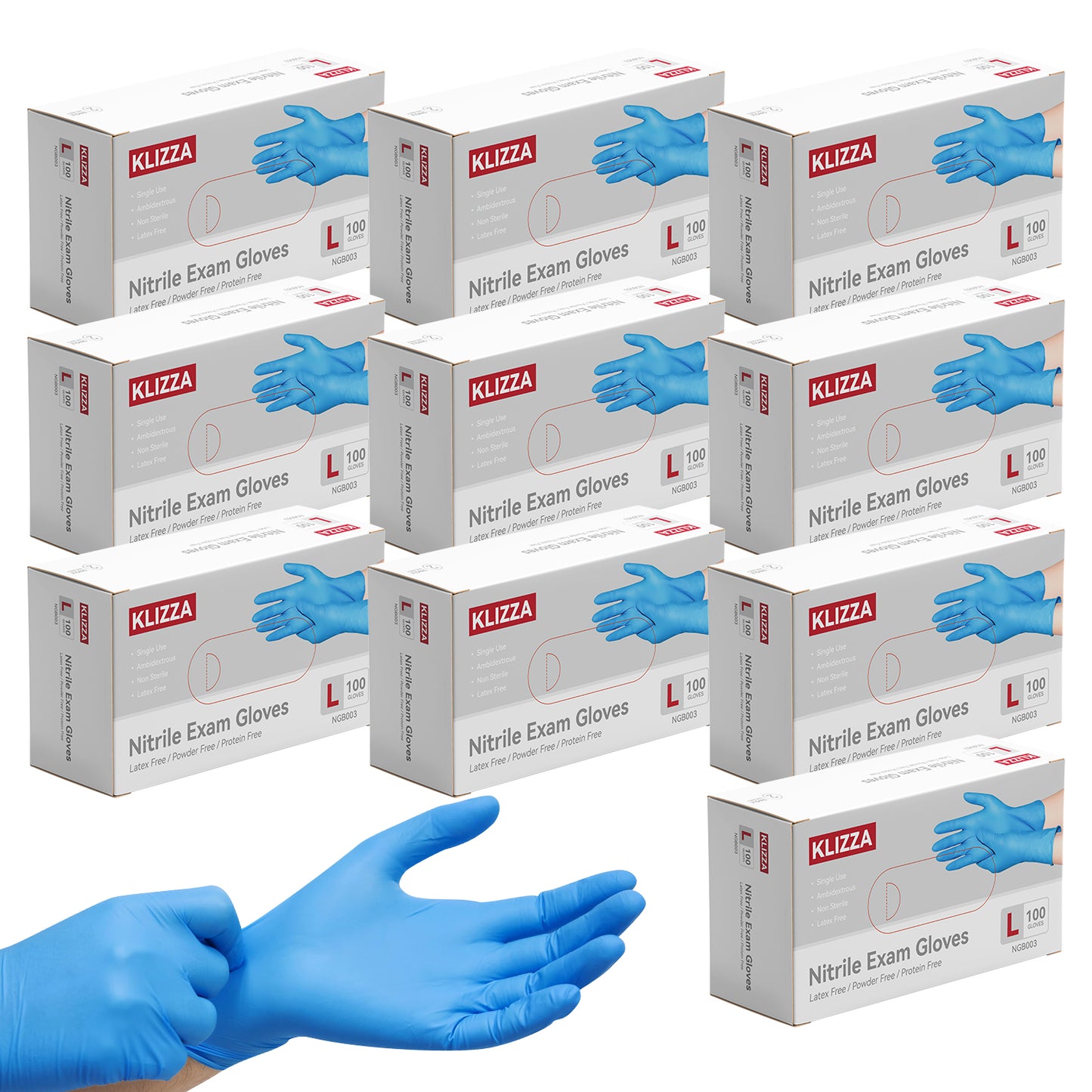KLIZZA Nitrile Gloves