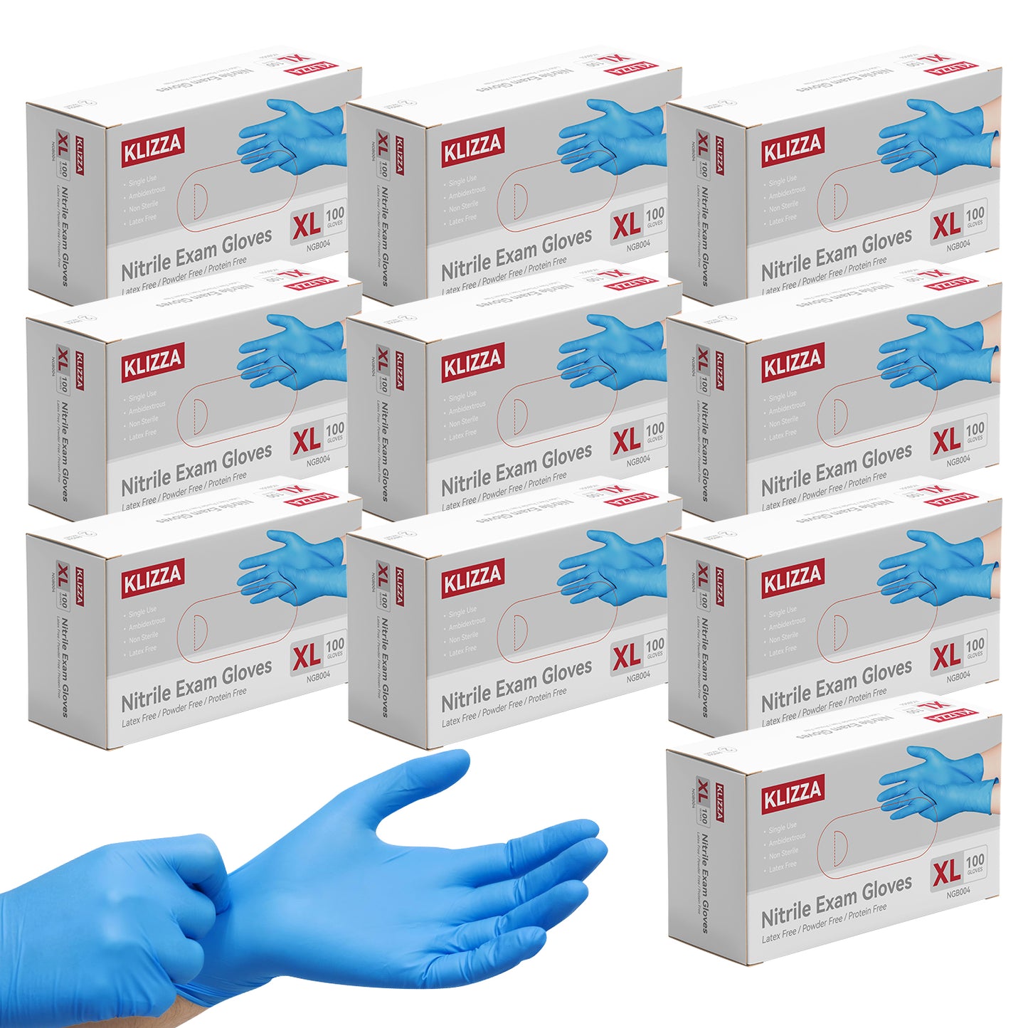 KLIZZA Nitrile Gloves